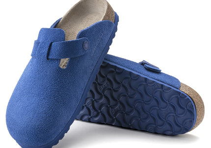 BIRKENSTOCK BOSTON SUEDE LEATHER WOMEN CLOGS
