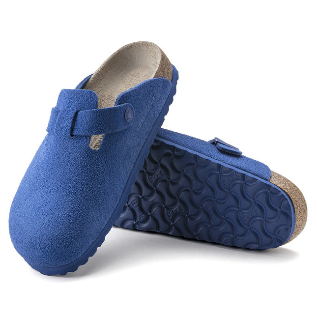 BIRKENSTOCK BOSTON SUEDE LEATHER WOMEN CLOGS