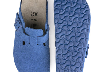 BIRKENSTOCK BOSTON SUEDE LEATHER WOMEN CLOGS