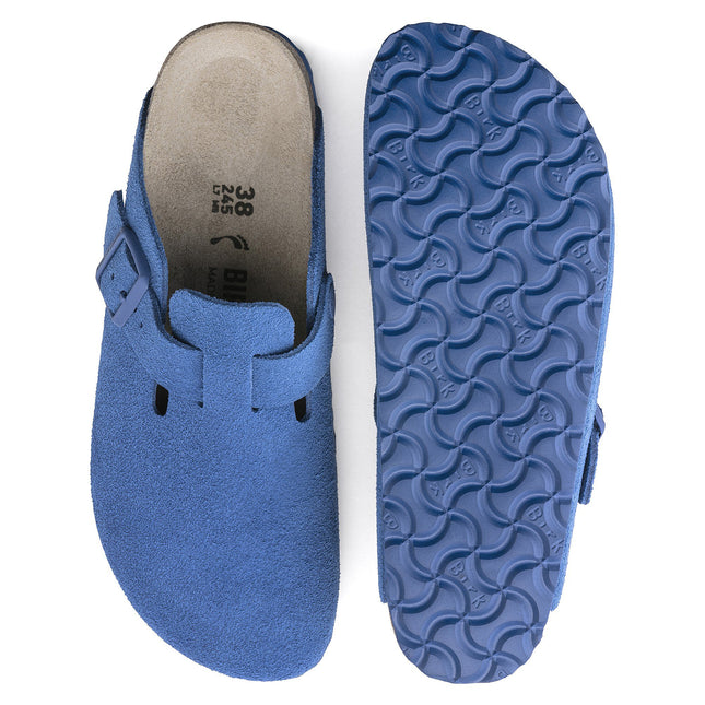 BIRKENSTOCK BOSTON SUEDE LEATHER WOMEN CLOGS
