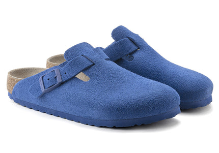 BIRKENSTOCK BOSTON SUEDE LEATHER WOMEN CLOGS