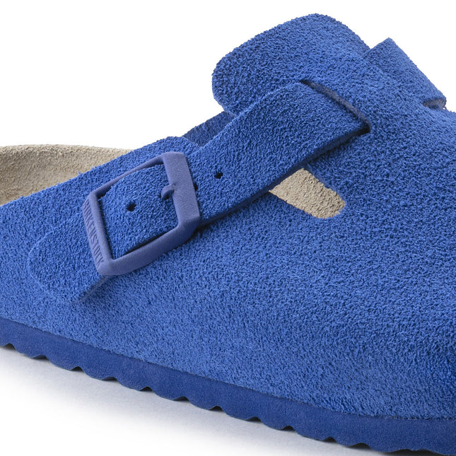 BIRKENSTOCK BOSTON SUEDE LEATHER WOMEN CLOGS