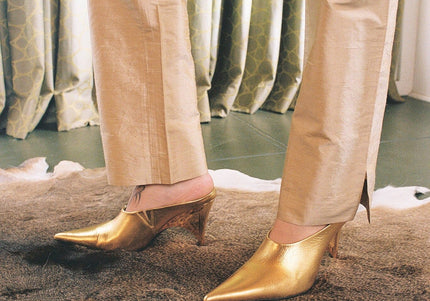 JEFFREY CAMPBELL VADER Women Mules - Gold