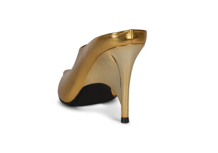 JEFFREY CAMPBELL VADER Women Mules - Gold