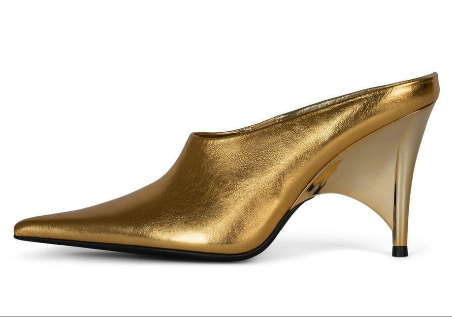 JEFFREY CAMPBELL VADER Women Mules - Gold