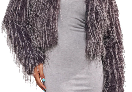 AZALEA WANG VETRA WOMEN COATS - Eggplant