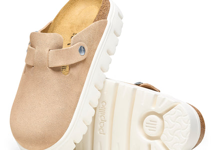 BIRKENSTOCK Boston Chunky Suede Leather