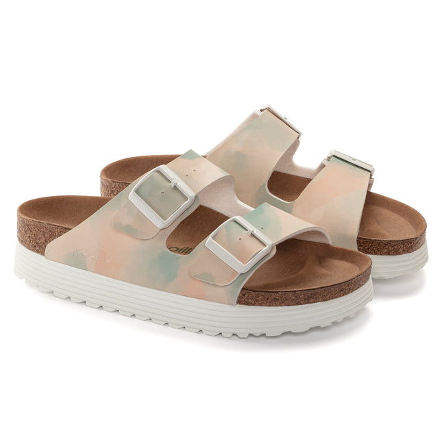 BIRKENSTOCK ARIZONA PLATFORM VEGAN WOMEN SANDALS