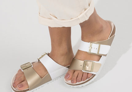 BIRKENSTOCK ARIZONA SPLIT BIRKO-FLOR WOMEN SANDALS