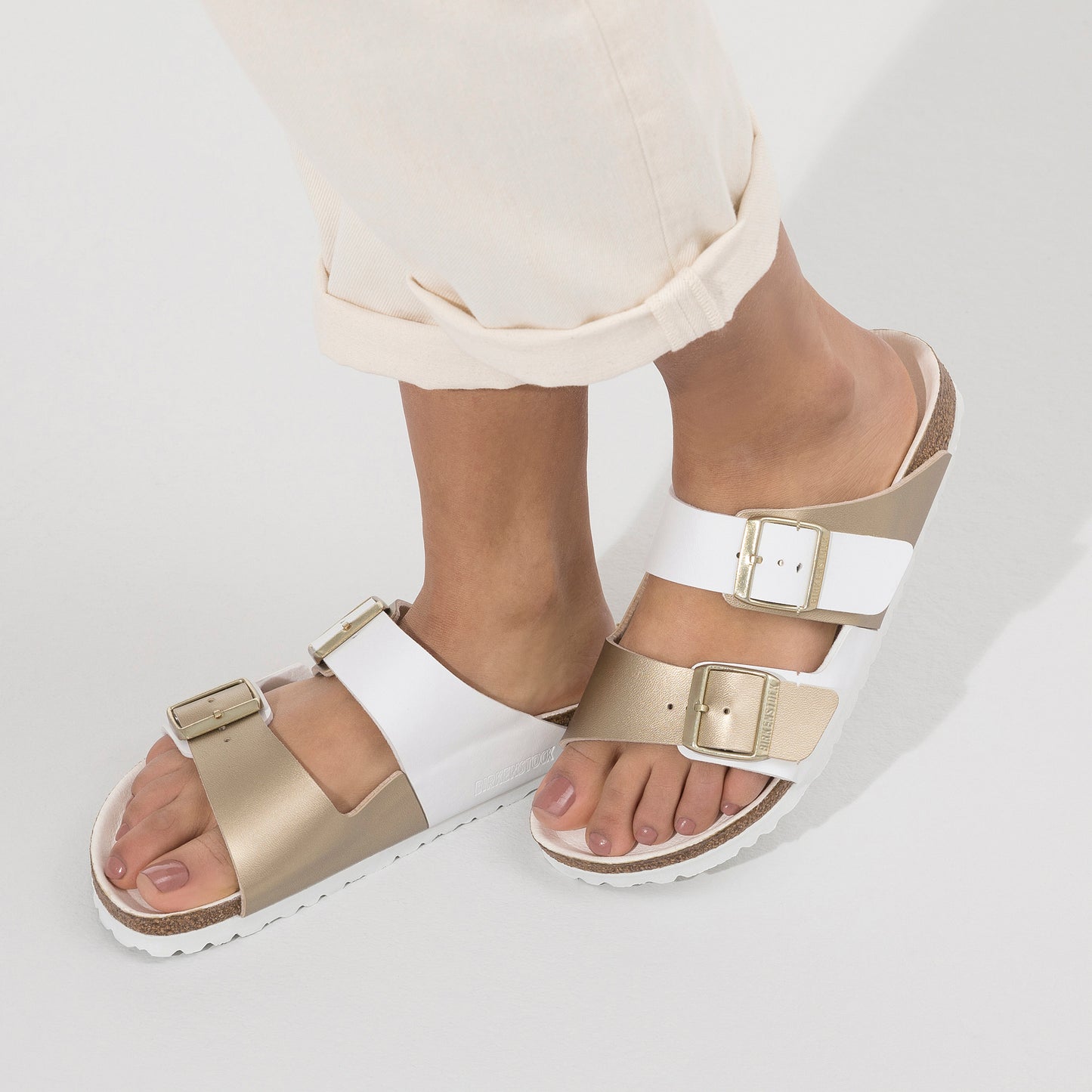 BIRKENSTOCK ARIZONA SPLIT BIRKO-FLOR