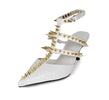 White Patent Gold