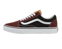 (YS8) Color Block Black / Brown