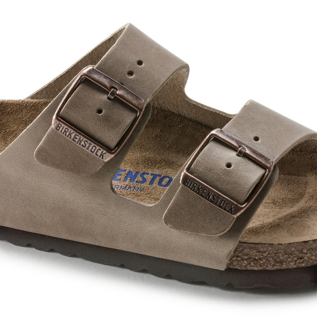 BIRKENSTOCK ARIZONA SOFT FOOTBED OILED LEATHER WOMEN SANDALS
