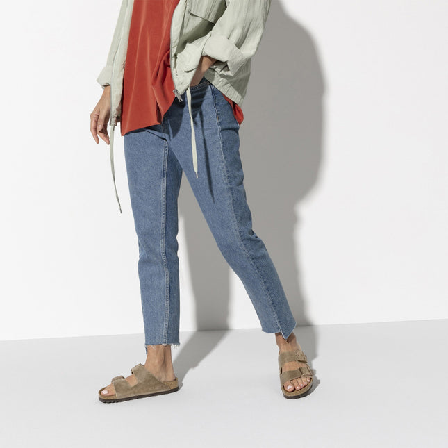 BIRKENSTOCK ARIZONA SOFT FOOTBED OILED LEATHER WOMEN SANDALS