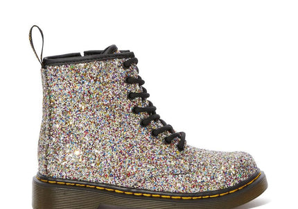 DR. MARTENS 1460 GLITTER JUNIOR KIDS BOOTS