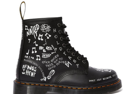 DR. MARTENS 1460 SCRIBBLE UNISEX BOOTS
