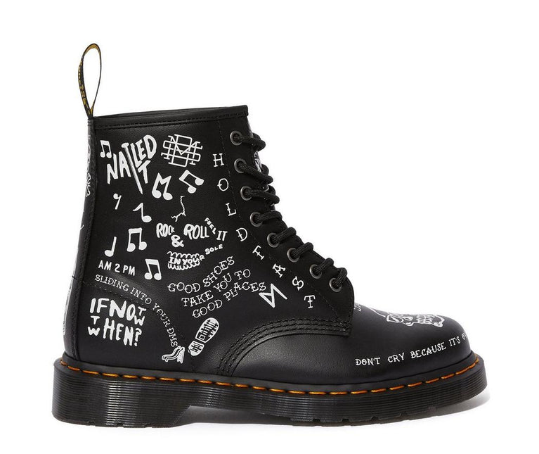 DR. MARTENS 1460 SCRIBBLE UNISEX BOOTS