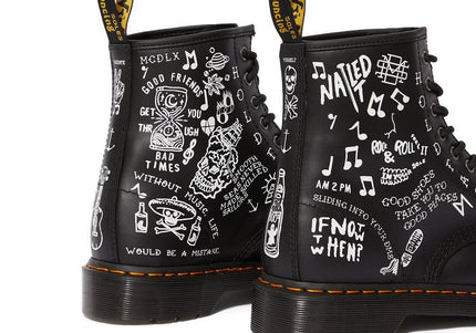 DR. MARTENS 1460 SCRIBBLE UNISEX BOOTS