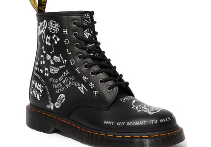 DR. MARTENS 1460 SCRIBBLE UNISEX BOOTS