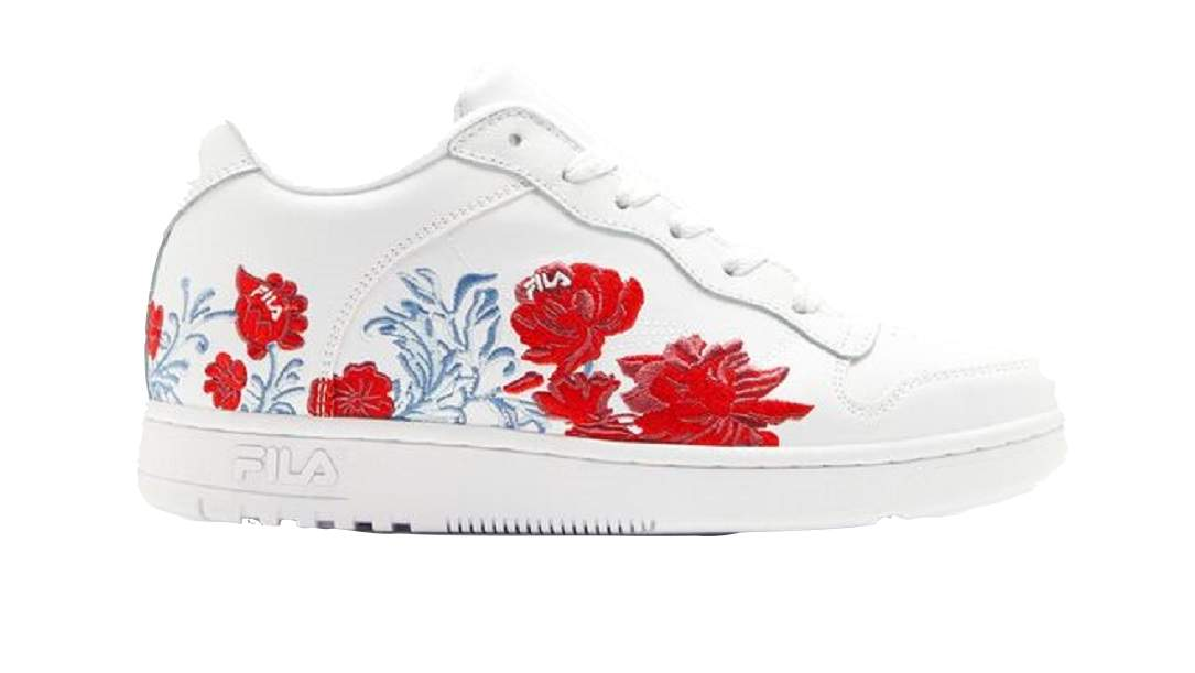 FILA WX-110 FLOWER-FILA-5CM01311,Brand_FILA,Flat,Gender_Women's,Type_Sneakers,Women