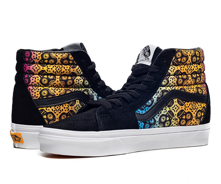 VANS U SK8-HI DIA DE LOS MUERTOS UNISEX SNEAKERS