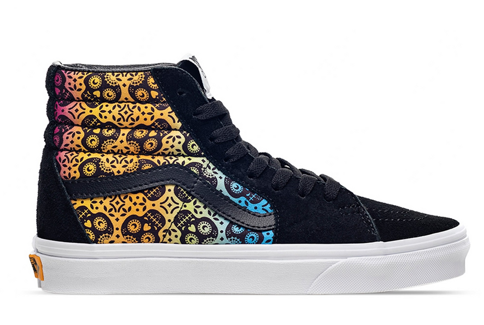 VANS U SK8-HI DIA DE LOS MUERTOS UNISEX SNEAKERS