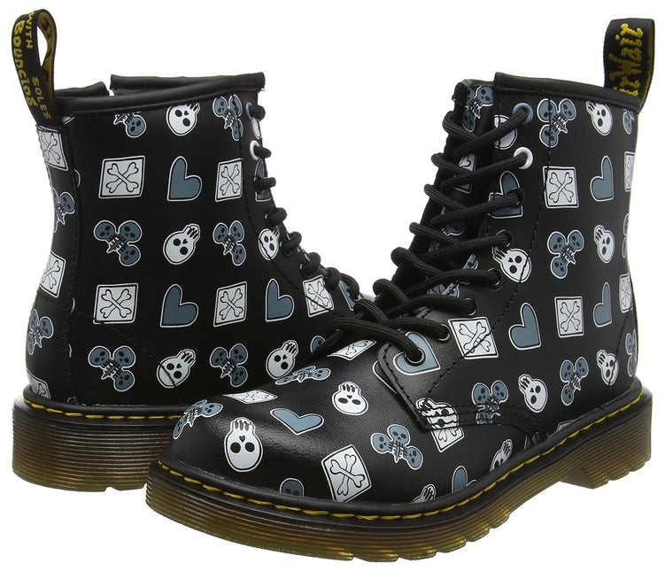 DR. MARTENS DELANEY PC KIDS BOOTS