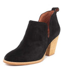 Black Oiled Suede
