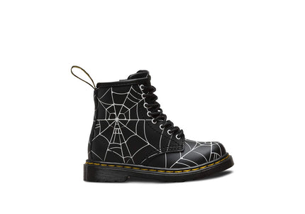 DR. MARTENS 1460 SKULL+WEB J KIDS BOOTS