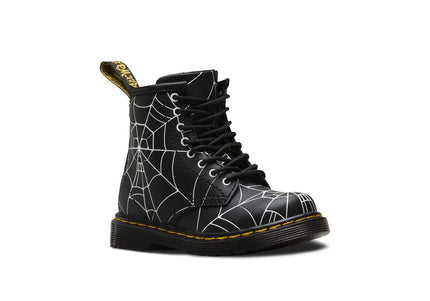 DR. MARTENS 1460 SKULL+WEB J KIDS BOOTS
