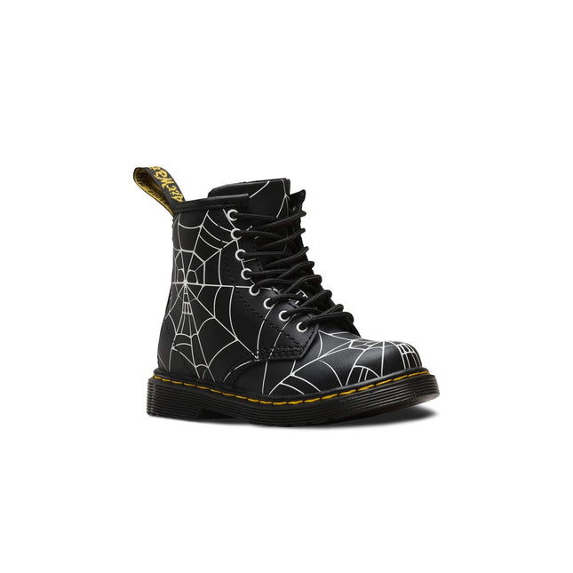 DR. MARTENS 1460 SKULL+WEB J KIDS BOOTS