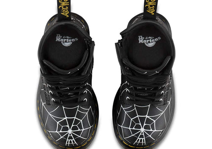DR. MARTENS 1460 SKULL+WEB J KIDS BOOTS