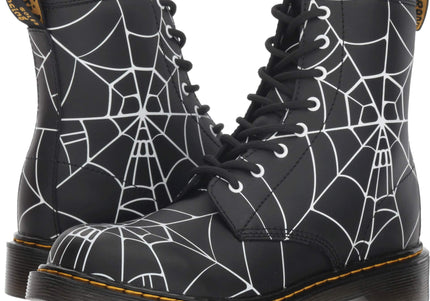 DR. MARTENS 1460 SKULL+WEB Y YOUTH BOOTS
