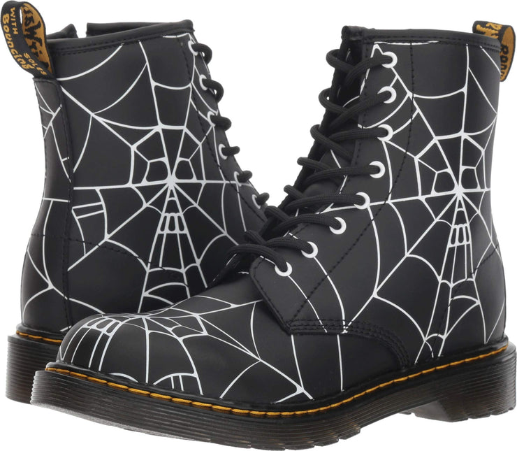 DR. MARTENS 1460 SKULL+WEB Y YOUTH BOOTS