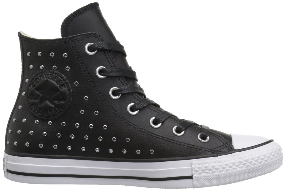CONVERSE CHUCK TAYLOR ALL STAR LEATHER  STUD HI WOMEN SNEAKERS