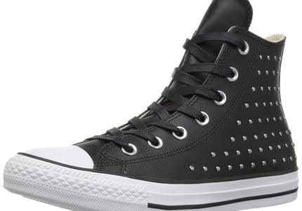 CONVERSE CHUCK TAYLOR ALL STAR LEATHER  STUD HI WOMEN SNEAKERS