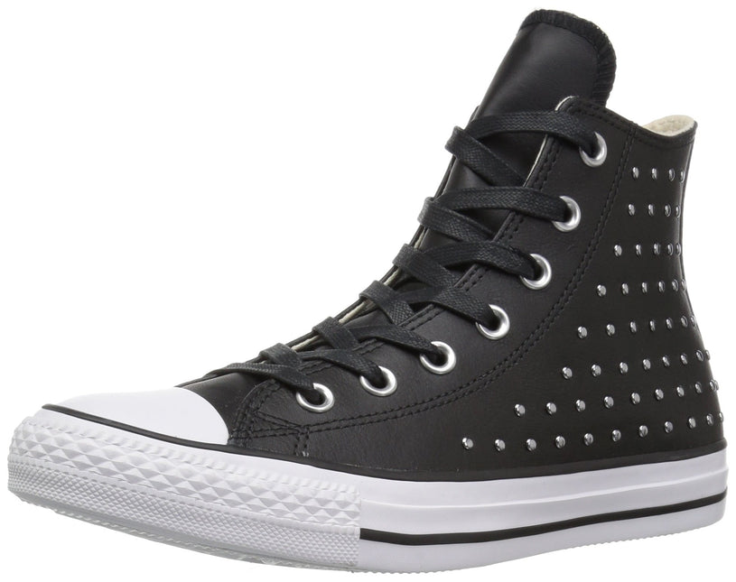 CONVERSE CHUCK TAYLOR ALL STAR LEATHER  STUD HI WOMEN SNEAKERS