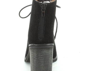 JEFFREY CAMPBELL JEFFREY CAMPBELL WOMEN'S CORS PEEP TOE BOOTIES WOMEN BOOTS
