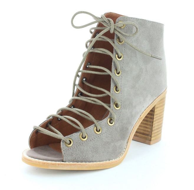 JEFFREY CAMPBELL JEFFREY CAMPBELL WOMEN'S CORS PEEP TOE BOOTIES WOMEN BOOTS