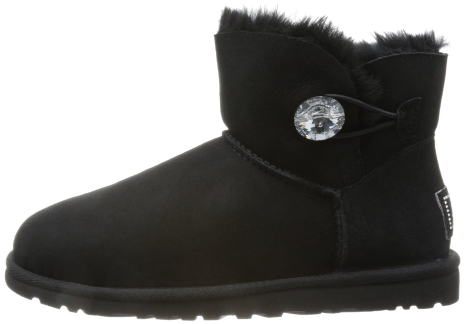 UGG MINI BAILEY BUTTON BLING WOMEN BOOTS