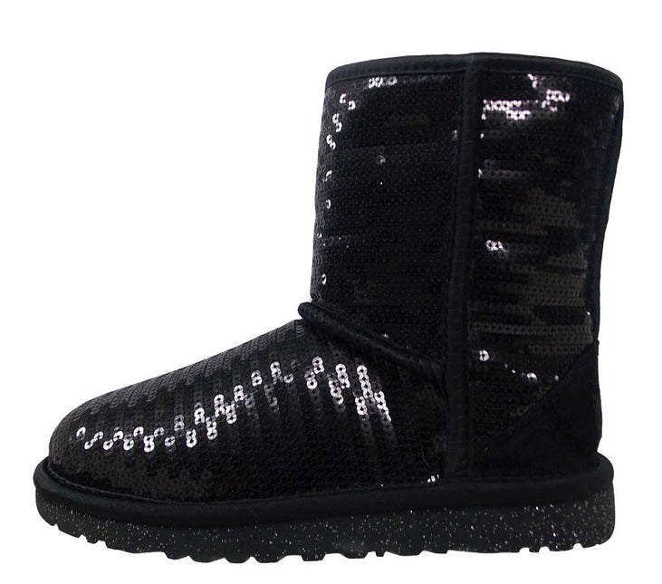 UGG KIDS CLASSIC SHORTODDLER SPARKLES KIDS BOOTS