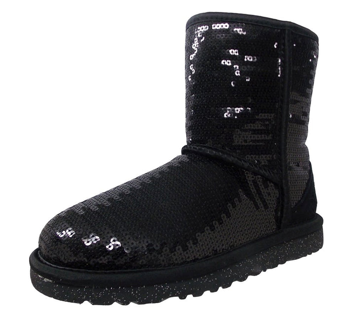 UGG KIDS CLASSIC SHORTODDLER SPARKLES KIDS BOOTS