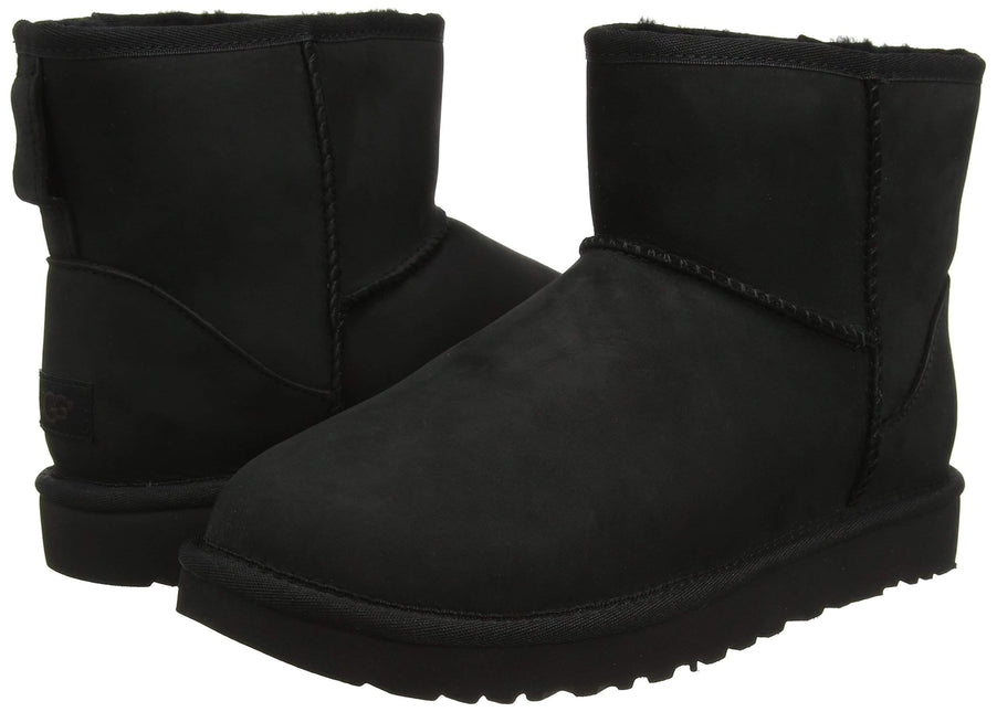 Ugg W Classic Mini Leather-Ugg-Boots,Brand_Ugg,Gender_Women's,Type_Boots,Women