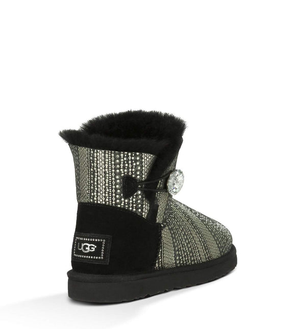 Ugg Mini Bailey Button Bling-Ugg-Boots,Brand_Ugg,Gender_Women's,Type_Boots,Women