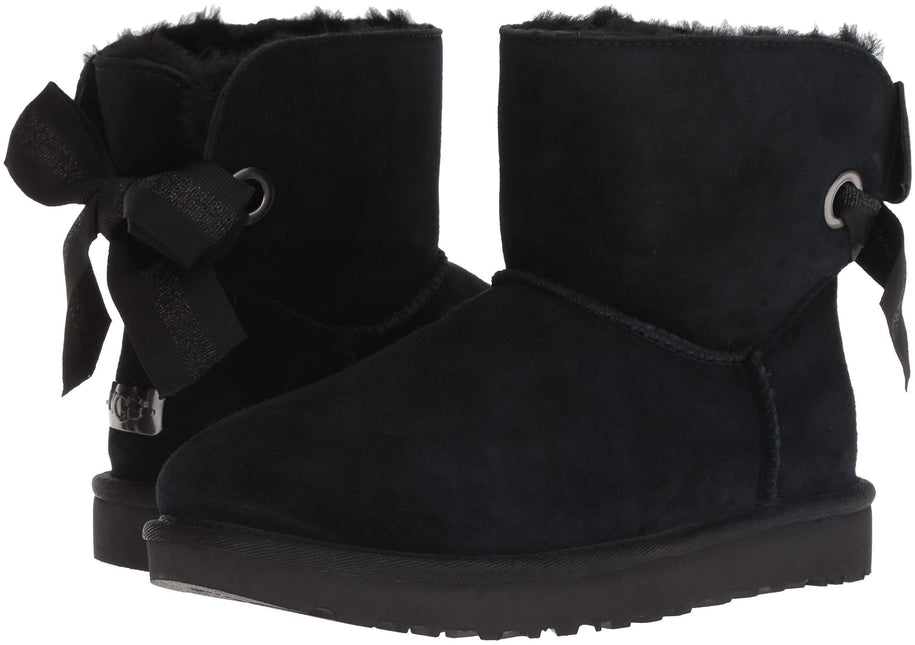 UGG W CUSTOMIZABLE BAILEY BOW MINI-UGG-Boots,Brand_UGG,Gender_Women's,Type_Boots,Women