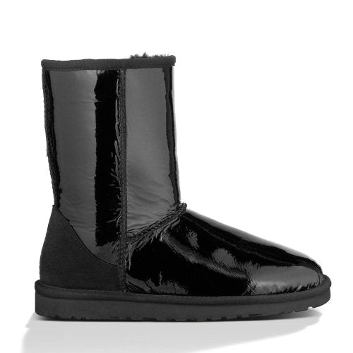 UGG CLASSIC SHORT PATENT WOMEN BOOTS