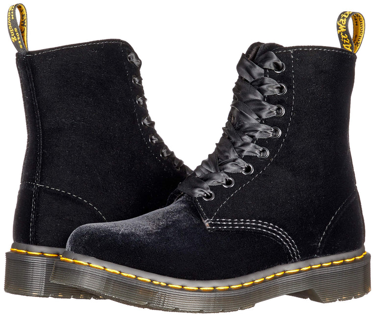DR. MARTENS 1460 PASCAL VELVET WOMEN BOOTS