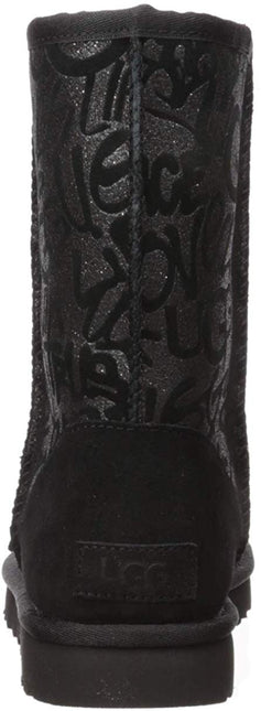 UGG W CLASSIC SHORT SPARKLE GRAFFITI WOMEN BOOTS