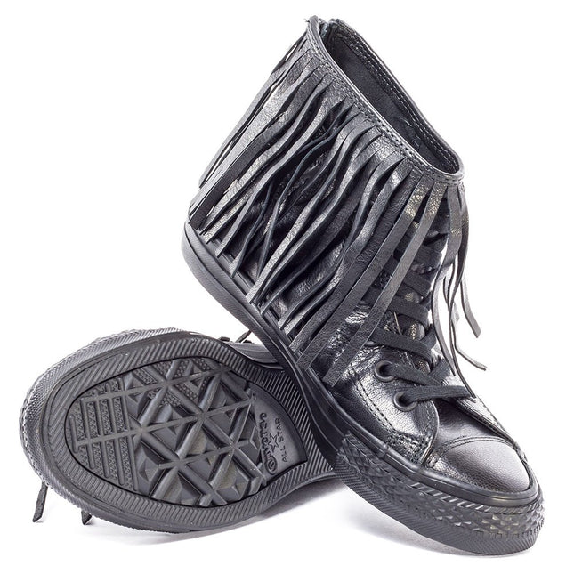 CONVERSE CHUCK TAYLOR ALL STAR FRINGE HI WOMEN SNEAKERS
