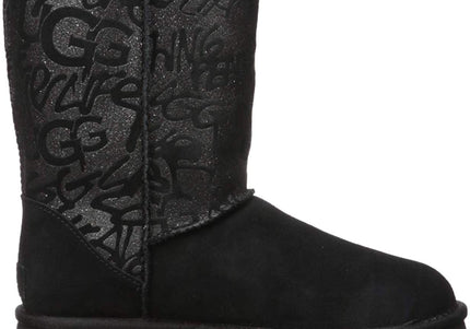 UGG W CLASSIC SHORT SPARKLE GRAFFITI WOMEN BOOTS